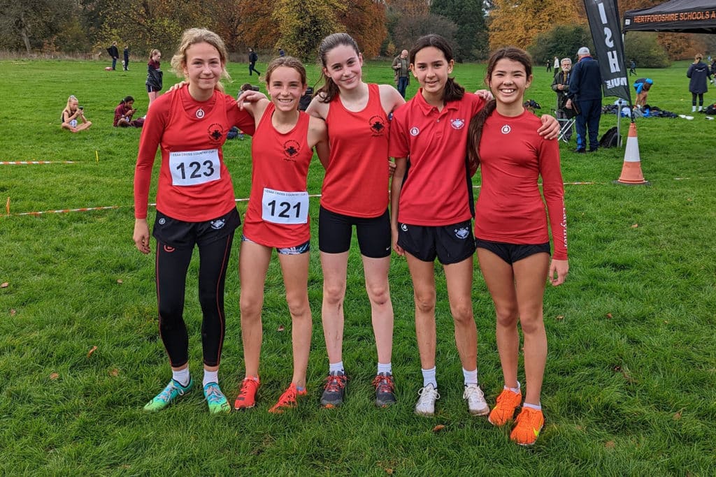 Crosscountry runners set the pace Godolphin and Latymer