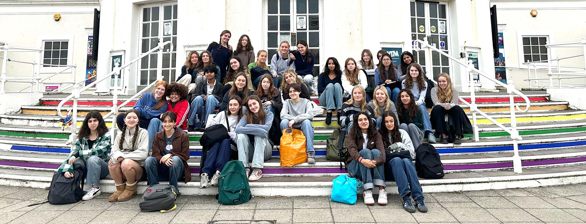 Sixth Form Art and Design students visit Worthing - Godolphin and Latymer